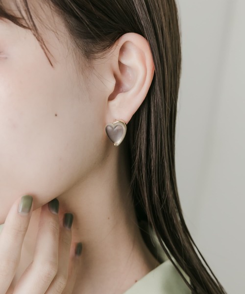 SMELLY（スメリー）の「マットクリアモチーフピアス（ピアス（両耳用）・レディース・その他2/その他1・-）」の6枚目の写真