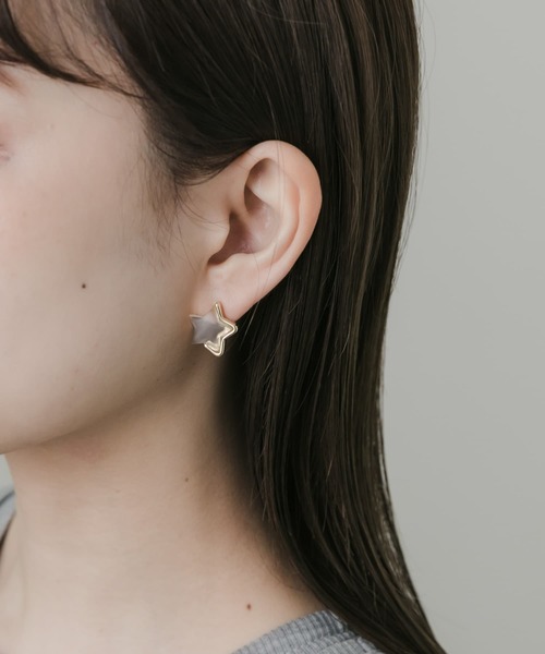 SMELLY（スメリー）の「マットクリアモチーフピアス（ピアス（両耳用）・レディース・その他2/その他1・-）」の13枚目の写真