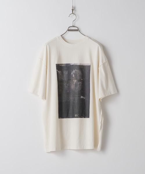 CASPER JOHN（キャスパージョン）の「Pigment big print T-shirts/ピグメントビッグプリントTシャツ（Tシャツ/カットソー・メンズ・ホワイト/ホワイト系その他/ホワイト系その他3/ブラック系その他4/ブラック/ブラック系その他2/ホワイト系その他2/ホワイト系その他4/ブラック系その他/ブラック系その他3・X-SMALL/SMALL/MEDIUM/LARGE）」の11枚目の写真