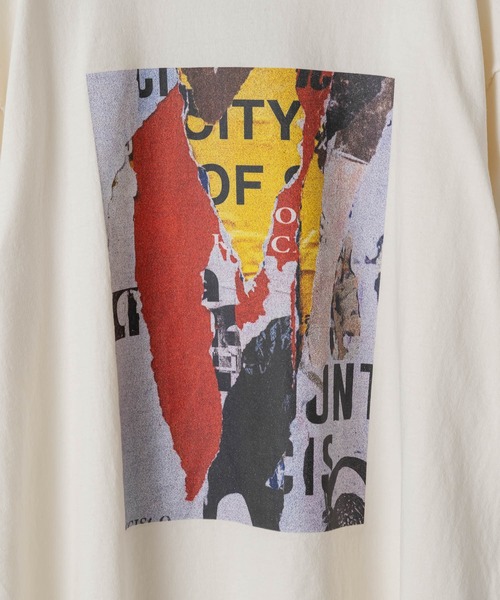 CASPER JOHN（キャスパージョン）の「Pigment big print T-shirts/ピグメントビッグプリントTシャツ（Tシャツ/カットソー・メンズ・ホワイト/ホワイト系その他/ホワイト系その他3/ブラック系その他4/ブラック/ブラック系その他2/ホワイト系その他2/ホワイト系その他4/ブラック系その他/ブラック系その他3・X-SMALL/SMALL/MEDIUM/LARGE）」の17枚目の写真