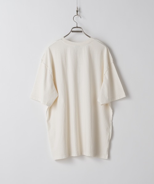 CASPER JOHN（キャスパージョン）の「Pigment big print T-shirts/ピグメントビッグプリントTシャツ（Tシャツ/カットソー・メンズ・ホワイト/ホワイト系その他/ホワイト系その他3/ブラック系その他4/ブラック/ブラック系その他2/ホワイト系その他2/ホワイト系その他4/ブラック系その他/ブラック系その他3・X-SMALL/SMALL/MEDIUM/LARGE）」の20枚目の写真