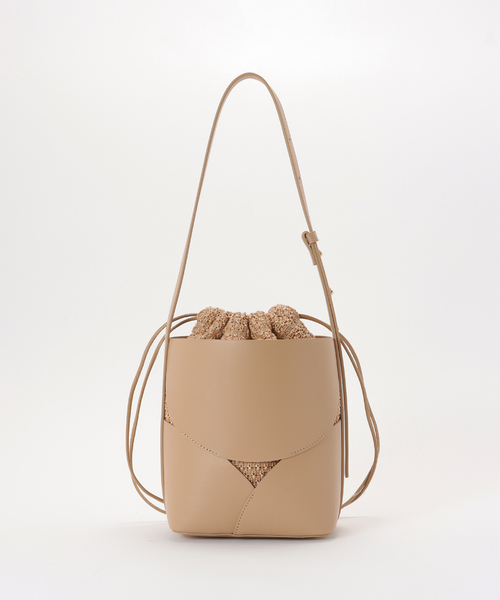 LE TALON(ルタロン)の「LE TALON cutting bag(ショルダーバッグ・レディース・ベージュ/ブラック・FREE)」の22枚目の写真