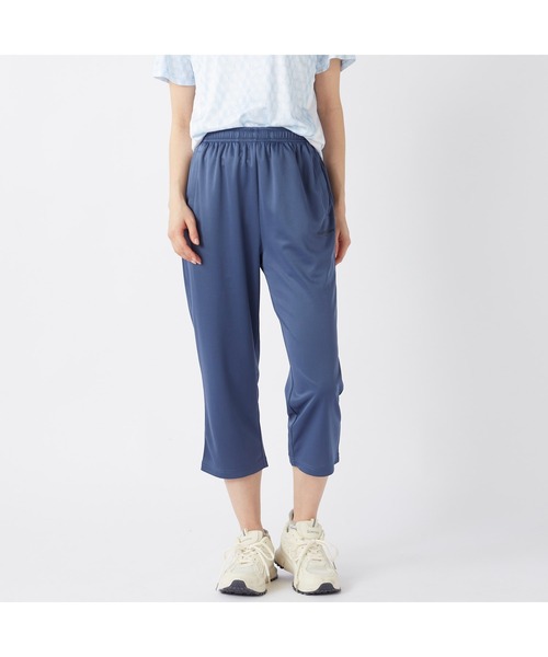 marie claire(マリ・クレール)の「Marie claire sports マリクレールスポーツ ロングパンツ UVカット 紫外線対策 メッシュ 体型カバー 50cm丈 ボトムス(その他パンツ・レディース・ネイビー/ライトパープル/ブルー/ブラック・M/L/LL)」の3枚目の写真
