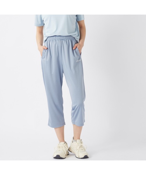 marie claire(マリ・クレール)の「Marie claire sports マリクレールスポーツ ロングパンツ UVカット 紫外線対策 メッシュ 体型カバー 50cm丈 ボトムス(その他パンツ・レディース・ネイビー/ライトパープル/ブルー/ブラック・M/L/LL)」の1枚目の写真