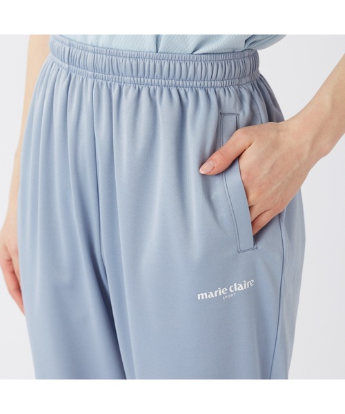 marie claire(マリ・クレール)の「Marie claire sports マリクレールスポーツ ロングパンツ UVカット 紫外線対策 メッシュ 体型カバー 50cm丈 ボトムス(その他パンツ・レディース・ネイビー/ライトパープル/ブルー/ブラック・M/L/LL)」の12枚目の写真