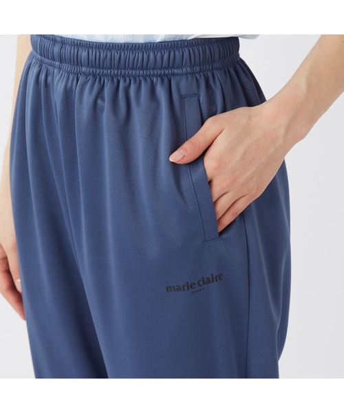 marie claire(マリ・クレール)の「Marie claire sports マリクレールスポーツ ロングパンツ UVカット 紫外線対策 メッシュ 体型カバー 50cm丈 ボトムス(その他パンツ・レディース・ネイビー/ライトパープル/ブルー/ブラック・M/L/LL)」の6枚目の写真