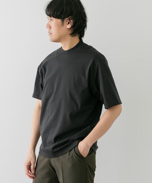 セール】『抗菌/防臭』LIFE STYLE TAILOR シルケットポンチストレッチT