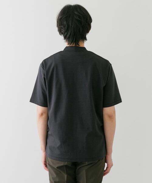 セール】『抗菌/防臭』LIFE STYLE TAILOR シルケットポンチストレッチT