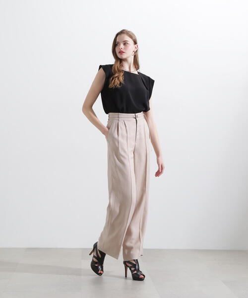 PINKY&DIANNE（ピンキーアンドダイアン）の「◆スリムベルト付きワイドパンツ（その他パンツ・レディース・ピンク/ベージュ系その他・38/36）」の17枚目の写真