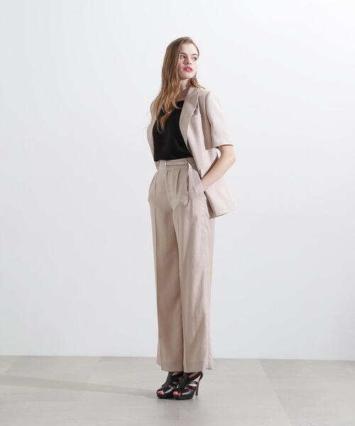 PINKY&DIANNE（ピンキーアンドダイアン）の「◆スリムベルト付きワイドパンツ（その他パンツ・レディース・ピンク/ベージュ系その他・38/36）」の18枚目の写真