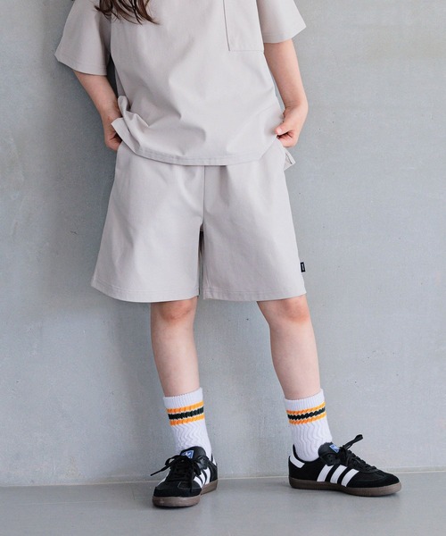 BAYFLOW（ベイフロー）の「[多機能デイリーウェア★]『MULTI B(マルチ・ビー)』ショーツ(KIDS)（その他パンツ・キッズ・ブルー/ライム/チャコール/パープル/グレイッシュベージュ/ブラック・110cm/150cm/140cm/130cm/120cm）」の4枚目の写真