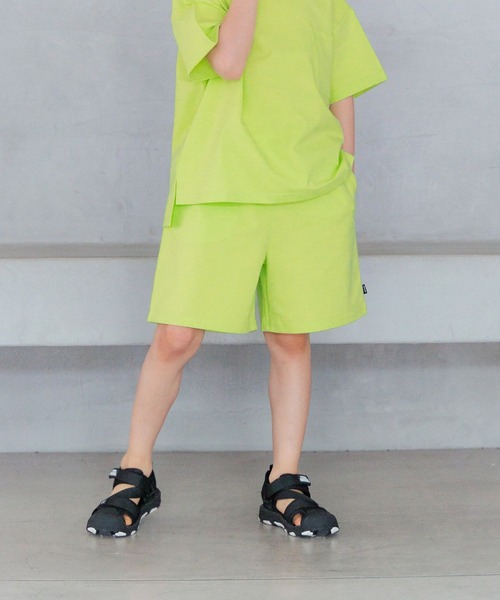 BAYFLOW（ベイフロー）の「[多機能デイリーウェア★]『MULTI B(マルチ・ビー)』ショーツ(KIDS)（その他パンツ・キッズ・ブルー/ライム/チャコール/パープル/グレイッシュベージュ/ブラック・110cm/150cm/140cm/130cm/120cm）」の11枚目の写真