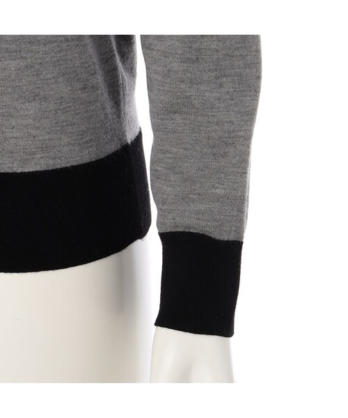 Felisi Golf(フェリージゴルフ)の「レディース|Felisi Golf(フェリージ ゴルフ)WS MERINO STRIPE KNIT(ニット/セーター・レディース・ピンク/グレー・L/M/S/XS)」の5枚目の写真