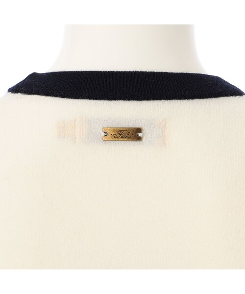 Felisi Golf(フェリージゴルフ)の「レディース|Felisi Golf(フェリージ ゴルフ)WS MERINO STRIPE KNIT(ニット/セーター・レディース・ピンク/グレー・L/M/S/XS)」の13枚目の写真
