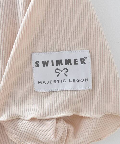 MAJESTIC LEGON（マジェスティックレゴン）の「SWIMMERコラボ キャラTシャツ（Tシャツ/カットソー・レディース・オフホワイト/ベージュ・MEDIUM）」の19枚目の写真