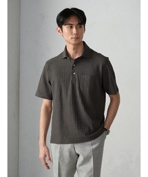 Perfect Suit FActory（パーフェクトスーツファクトリー）の「リンクスチェック柄　ビズポロシャツ（ポロシャツ）」