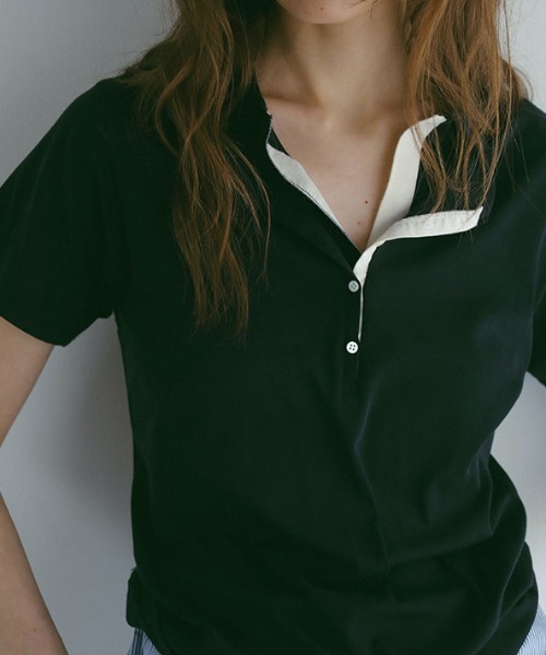 セール】ヘンリーポロレイヤードセットプルオーバー（Tシャツ