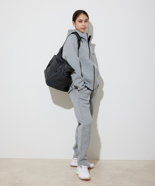 JUN&ROPE'(ジュンアンドロペ)の「ダンボールニットフルジップパーカー/WEB限定・ユニセックス(パーカー・レディース・グレー・S/M/L/XL)」の3枚目の写真