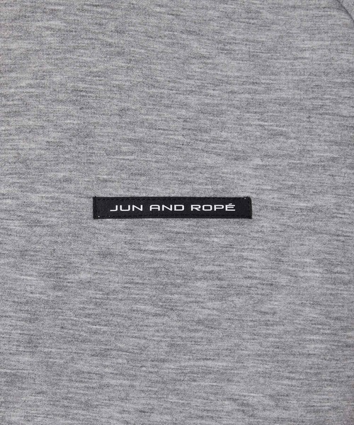 JUN&ROPE'(ジュンアンドロペ)の「ダンボールニットフルジップパーカー/WEB限定・ユニセックス(パーカー・レディース・グレー・S/M/L/XL)」の10枚目の写真