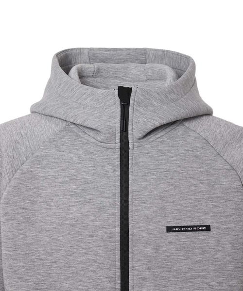 JUN&ROPE'(ジュンアンドロペ)の「ダンボールニットフルジップパーカー/WEB限定・ユニセックス(パーカー・レディース・グレー・S/M/L/XL)」の11枚目の写真