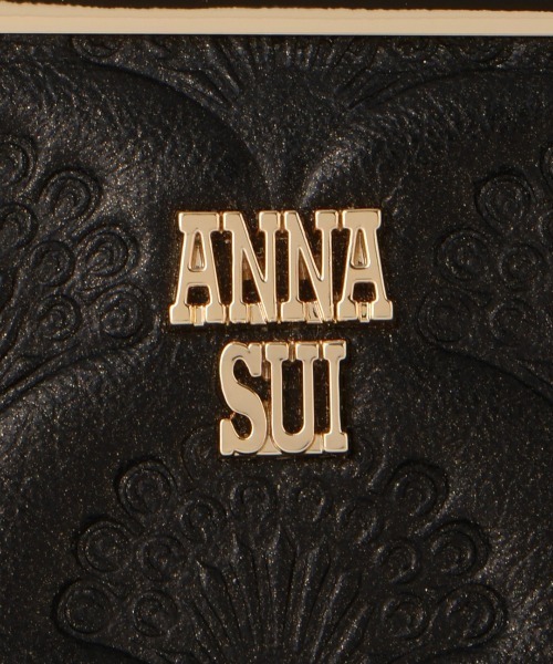 ANNA SUI(アナスイ)の「ピーコック 二つ折り口金長財布(財布・レディース・ブラック/ターコイズブルー/ピンク・FREE)」の9枚目の写真