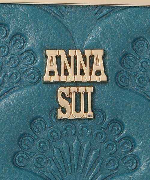 ANNA SUI(アナスイ)の「ピーコック 二つ折り口金長財布(財布・レディース・ブラック/ターコイズブルー/ピンク・FREE)」の15枚目の写真