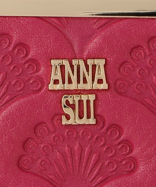 ANNA SUI(アナスイ)の「ピーコック 二つ折り口金長財布(財布・レディース・ブラック/ターコイズブルー/ピンク・FREE)」の21枚目の写真