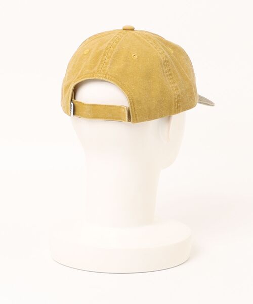 OBEY（オベイ）の「OBEY/オベイ キャップ JOT 6PANEL VELCRO BACK 100580405（キャップ・メンズ・マスタード/アイボリー・FREE）」の3枚目の写真