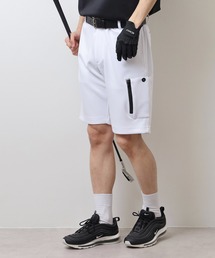 蛍光カラーゴルフショートパンツ
