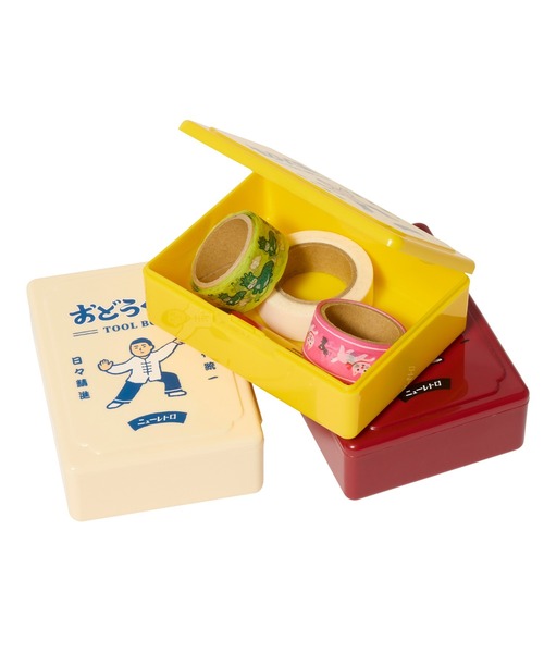 ️⭕️希少️⭕️ レトロ木箱 2箱セット 人形印 ネスレ Nestle 当時物 ニューレトロ ミニお道具箱 収納ボックス ケース（太極拳