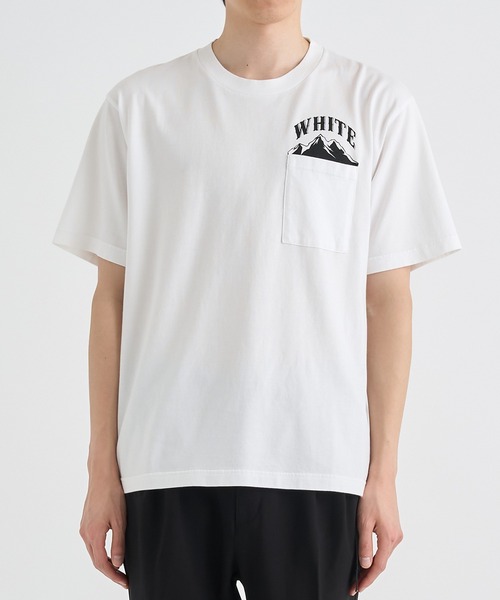 White Mountaineering Tシャツ・カットソー 0220824D0037 White Mountaineering / ホワイトマウンテニアリング】MOUNTAIN