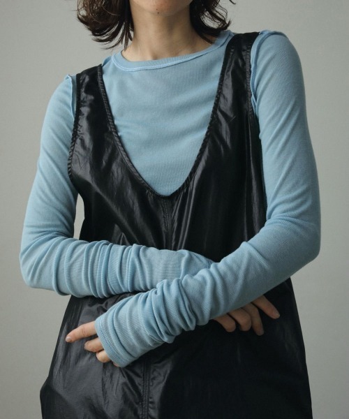 anuke（アンヌーク）の「anuke Reversible Long T-shirts リバーシブル