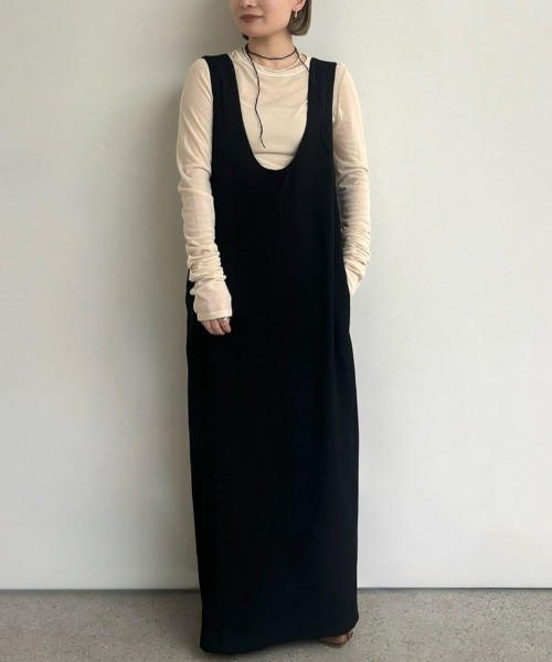 anuke（アンヌーク）の「anuke Reversible Long T-shirts リバーシブル