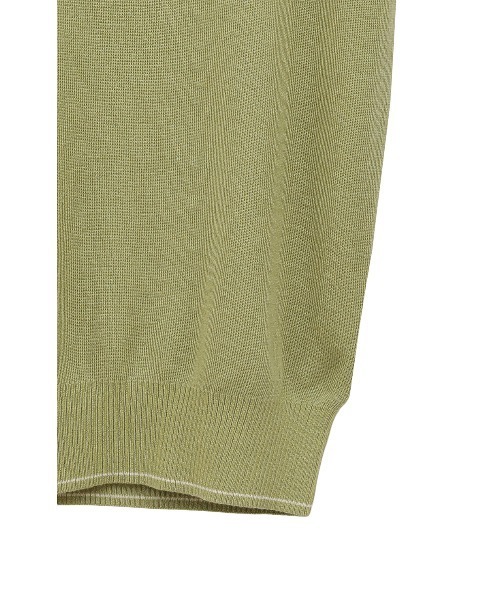 セール】LINE V NECK KNIT TOPS（ニット/セーター）｜CLANE