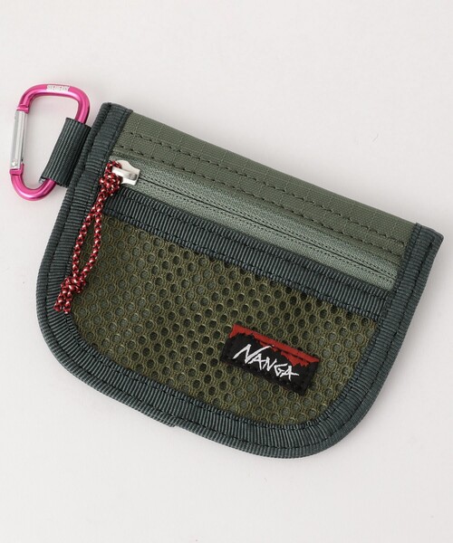 NANGA（ナンガ）の「NANGA/ナンガ NANGA×SPEAKEASY COIN CASE コインケース（コインケース・メンズ・ベージュ/オリーブ/ブラック・ONE SIZE）」の3枚目の写真