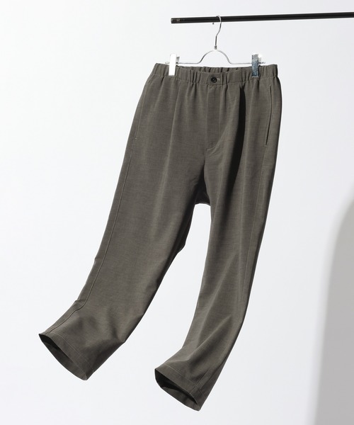 RAGEBLUE（レイジブルー）の「＜吸水速乾・イージーケア＞【Satistex Dry】リラックスイージーテーパードパンツ【セットアップ対応】（スラックス・メンズ・グレー系その他/ネイビー/ブラック/ダークグレー・MEDIUM/LARGE/SMALL）」の2枚目の写真