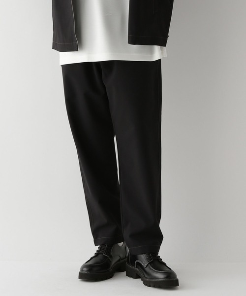 RAGEBLUE（レイジブルー）の「＜吸水速乾・イージーケア＞【Satistex Dry】リラックスイージーテーパードパンツ【セットアップ対応】（スラックス・メンズ・グレー系その他/ネイビー/ブラック/ダークグレー・MEDIUM/LARGE/SMALL）」の7枚目の写真