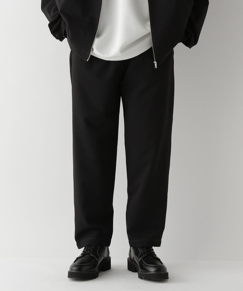 RAGEBLUE（レイジブルー）の「＜吸水速乾・イージーケア＞【Satistex Dry】リラックスイージーテーパードパンツ【セットアップ対応】（スラックス・メンズ・グレー系その他/ネイビー/ブラック/ダークグレー・MEDIUM/LARGE/SMALL）」の8枚目の写真