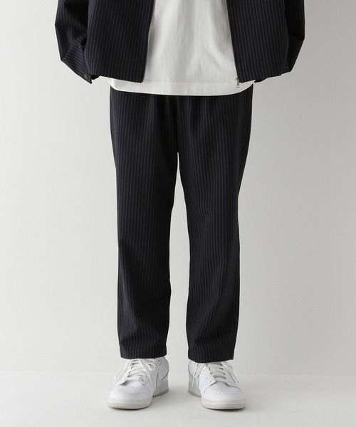 RAGEBLUE（レイジブルー）の「＜吸水速乾・イージーケア＞【Satistex Dry】リラックスイージーテーパードパンツ【セットアップ対応】（スラックス・メンズ・グレー系その他/ネイビー/ブラック/ダークグレー・MEDIUM/LARGE/SMALL）」の19枚目の写真