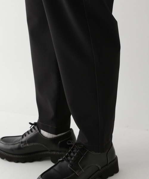 RAGEBLUE（レイジブルー）の「＜吸水速乾・イージーケア＞【Satistex Dry】リラックスイージーテーパードパンツ【セットアップ対応】（スラックス・メンズ・グレー系その他/ネイビー/ブラック/ダークグレー・MEDIUM/LARGE/SMALL）」の13枚目の写真