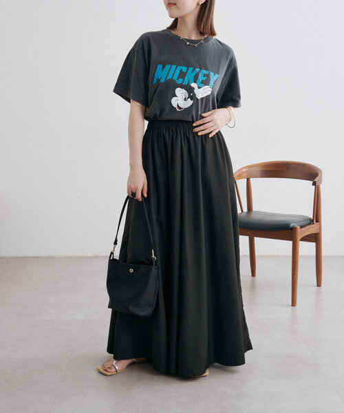 Omekashi（オメカシ）の「リラクシングフレアスカート（スカート・レディース・オフホワイト/ブラック/ブラウン・36/38）」の18枚目の写真