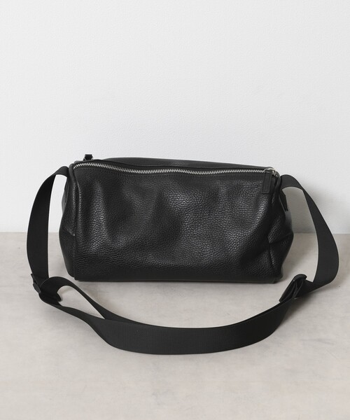 Firsthand(ファーストハンド)の「Firsthand/ファーストハンド ボストンショルダー / レザーショルダーバッグ / 牛革 / 撥水レザー(ボストンバッグ・メンズ・ブラック・ONE SIZE)」の10枚目の写真