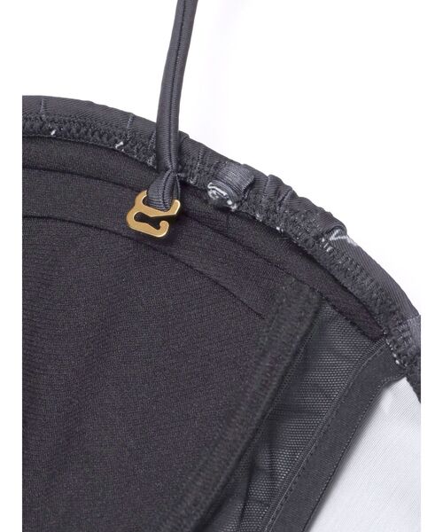 RESEXXY（リゼクシー）の「フリルデザインビキニ（水着・レディース・ホワイト/ブラック・FREE）」の9枚目の写真