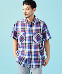 EDWIN エドウィン チェックシャツ 半袖