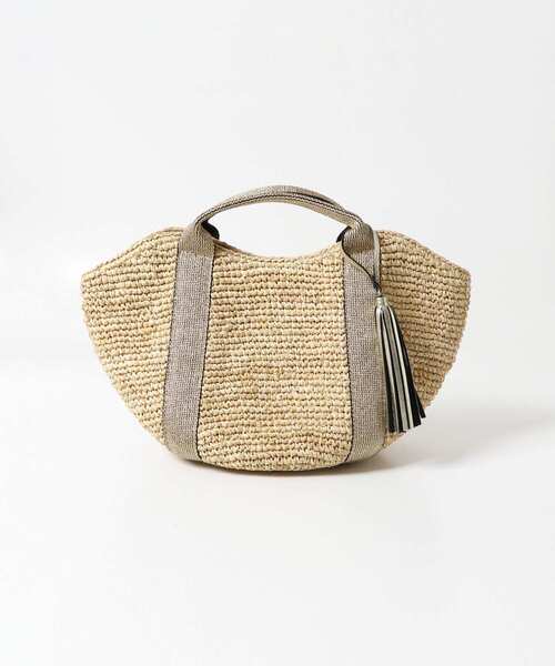 VIOLAd'ORO（ヴィオラドーロ）の「VIOLAd’ORO　SANDRO V-8087（かごバッグ・レディース・ブラック/ゴールド/ゴールド系その他・ONE）」の7枚目の写真