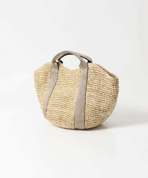 VIOLAd'ORO（ヴィオラドーロ）の「VIOLAd’ORO　SANDRO V-8087（かごバッグ・レディース・ブラック/ゴールド/ゴールド系その他・ONE）」の8枚目の写真