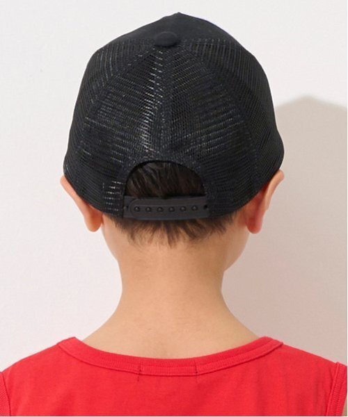 XLARGE KIDS(エクストララージキッズ)の「ワッペンロゴメッシュキャップ(キャップ・キッズ・ブラック/ブルー・52-56cm/S(48-52cm))」の16枚目の写真
