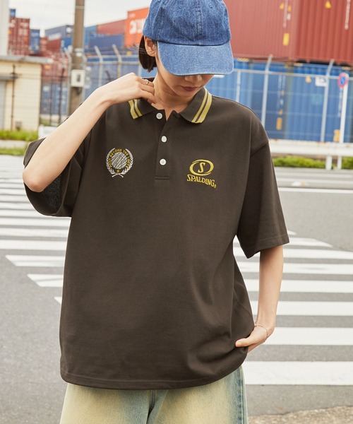 825【TOMMY BAHAMA】ポロシャツ 野球 ベースボール 刺繍 古着