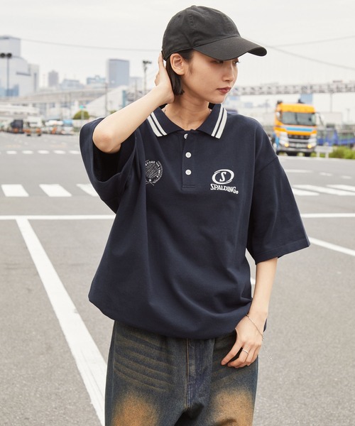 美品　限定品 ポロ　ラルフ 半袖　ポロシャツ　ドバイ　刺繍　ロゴ　金　黒　S ラルフローレン！ポロシャツ！半袖 ブラックロゴ刺繍 2XL 8