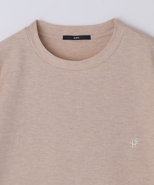 SHIPS(シップス)の「【WEB限定】SHIPS: メランジ カノコ クルーネック Tシャツ (半袖)(Tシャツ/カットソー・メンズ・ベージュ/ネイビー/ホワイト/グレー・SMALL/MEDIUM/LARGE/X-LARGE)」の22枚目の写真